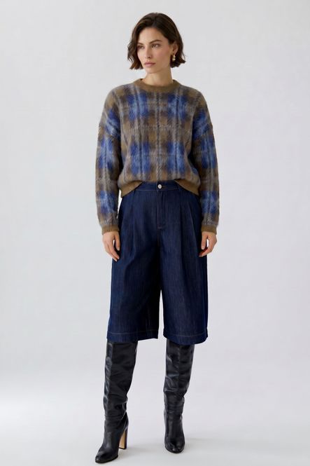 Hovedbilde 0098060 Pullover - Brown blue