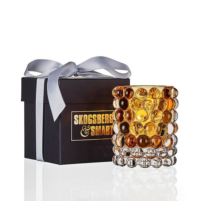 Hurricane Lamp Boule Amber