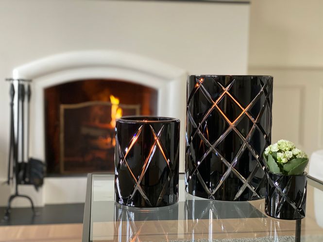Hovedbilde Hurricane Crystal Lamp Medium Black