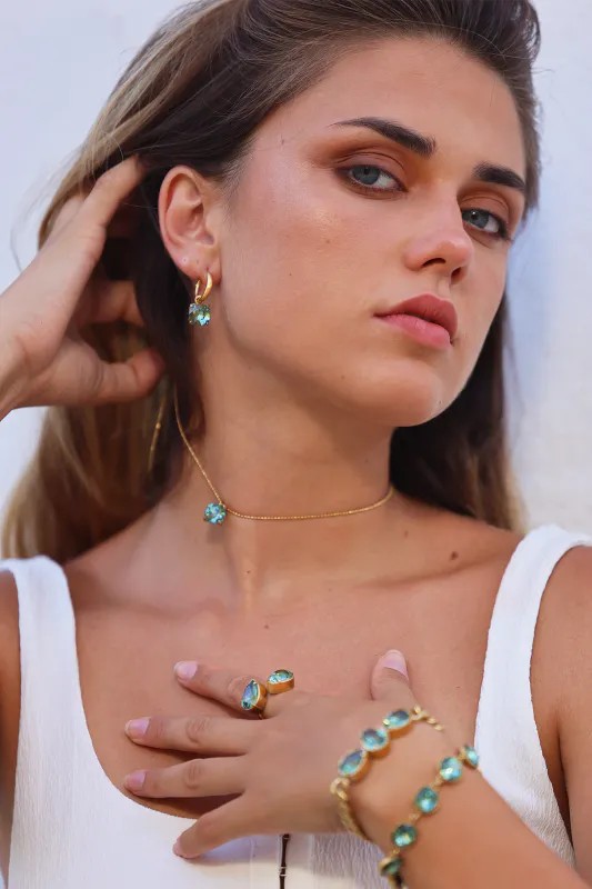 Elena Crystal bracelet - Erinite 