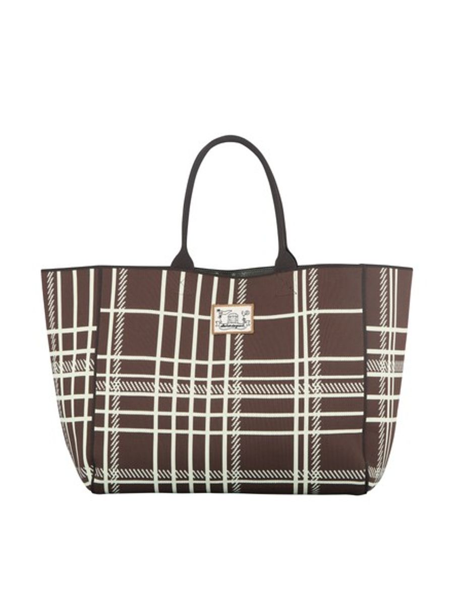 Grid Josie Bag - Hot Fudge Brown