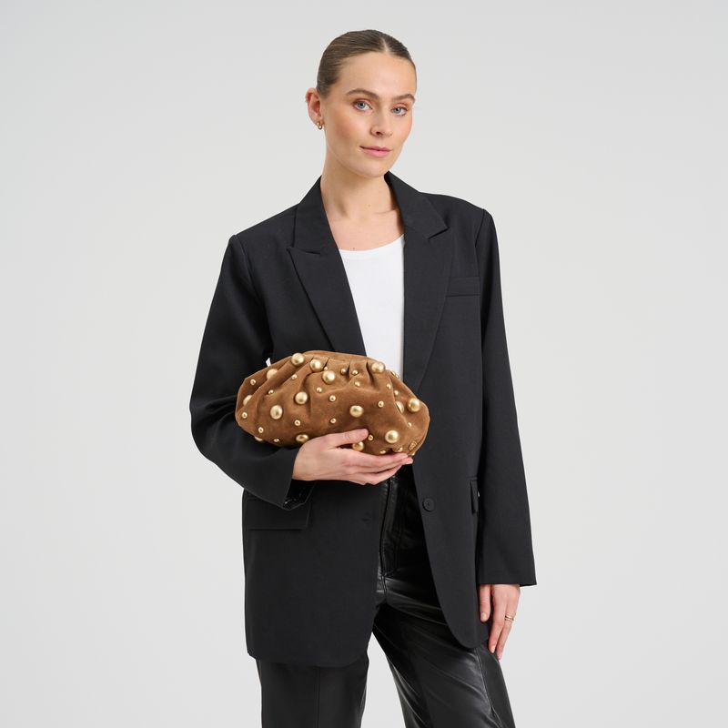 Rotterdam Clutch - Caramel 