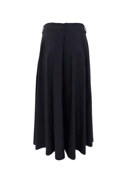 Davina Split Skirt - Black