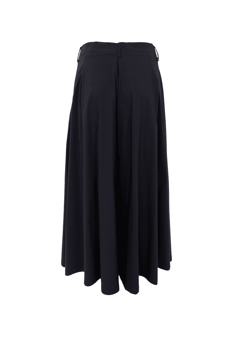 Davina Split Skirt - Black