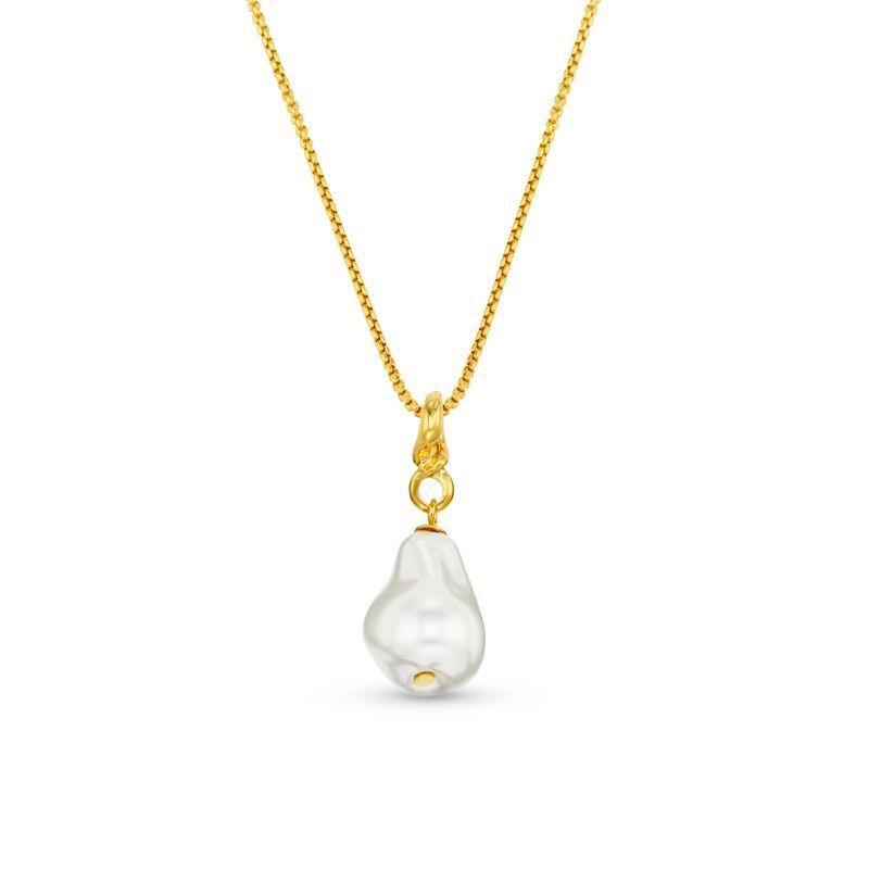 31469 Statement Pearl Mid-Lenght Necklace